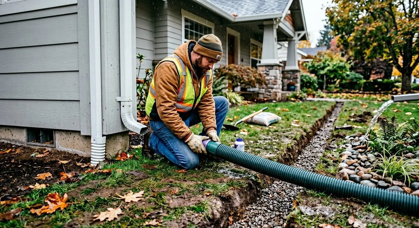 Downspout Drainage